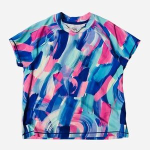 Athleta Girl XL(14) Mock Neck Rashguard